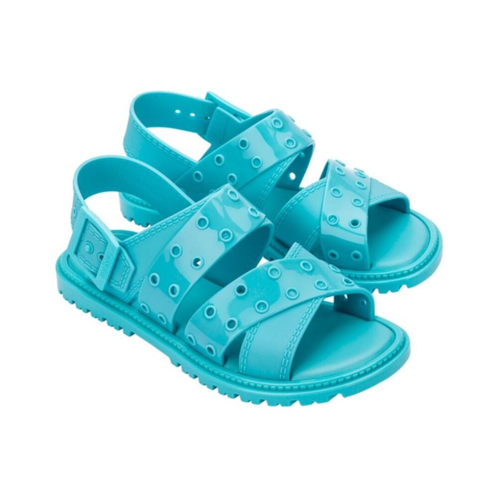 Melissa Shoes Lock Sandal, Blue